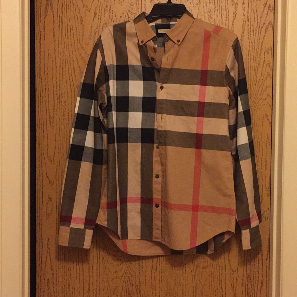 Authentic Burberry shirt .